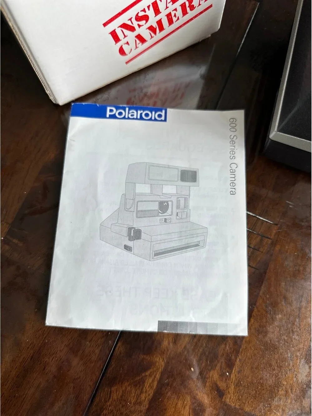 Polaroid Spirit 600. Appears to be unused!